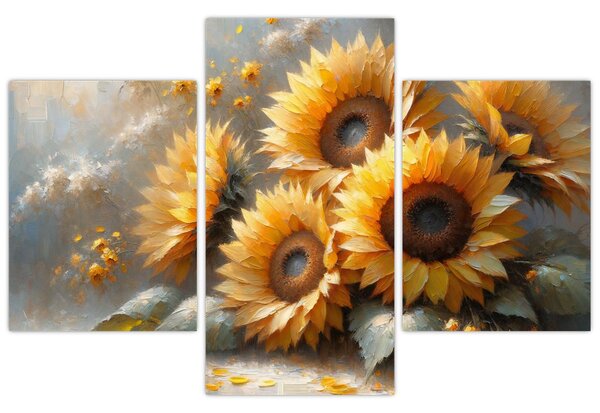 Slika - Slika suncokreta (90x60 cm)