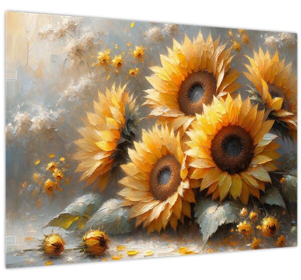 Slika - Slika suncokreta (70x50 cm)