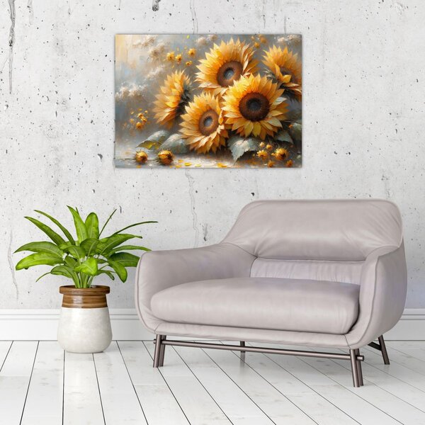 Slika - Slika suncokreta (70x50 cm)