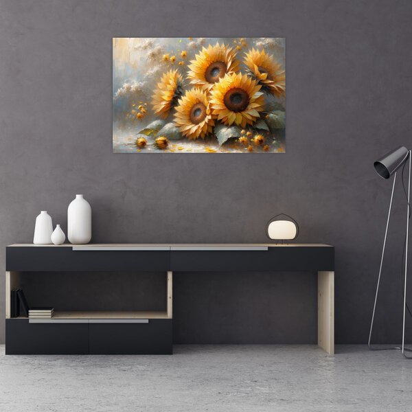 Slika - Slika suncokreta (90x60 cm)