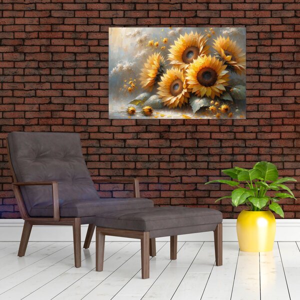 Slika - Slika suncokreta (90x60 cm)