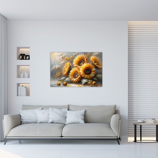 Slika - Slika suncokreta (90x60 cm)