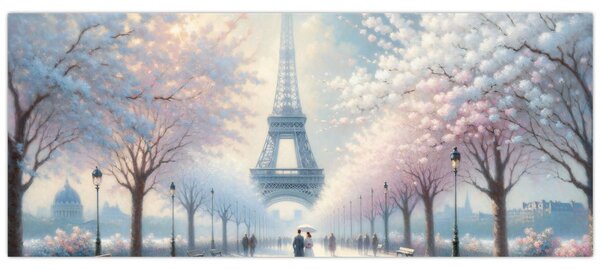Slika - Slika iz Pariza (120x50 cm)