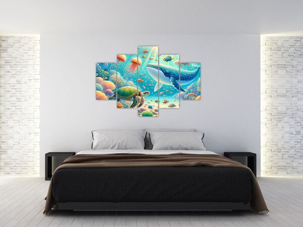 Slika - Svijet ispod površine (150x105 cm)