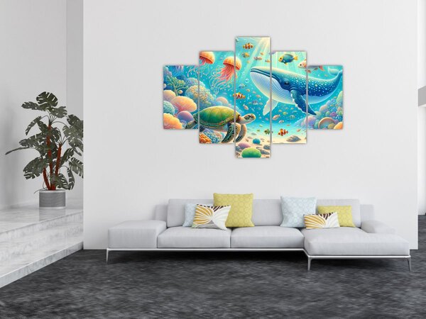 Slika - Svijet ispod površine (150x105 cm)