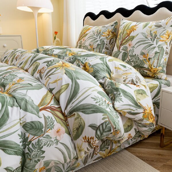 Posteljina od mikrovlakana AMAZON BREEZE, krem Dimenzije posteljine: 70 x 80 cm | 140 x 200 cm