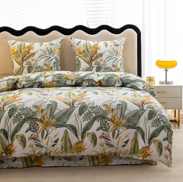 Posteljina od mikrovlakana AMAZON BREEZE, krem Dimenzije posteljine: 70 x 80 cm | 140 x 200 cm