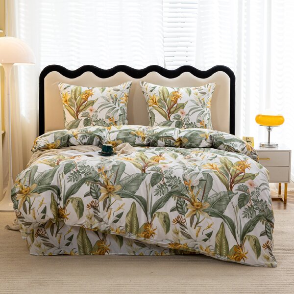 Posteljina od mikrovlakana AMAZON BREEZE, krem Dimenzije posteljine: 70 x 80 cm | 140 x 200 cm