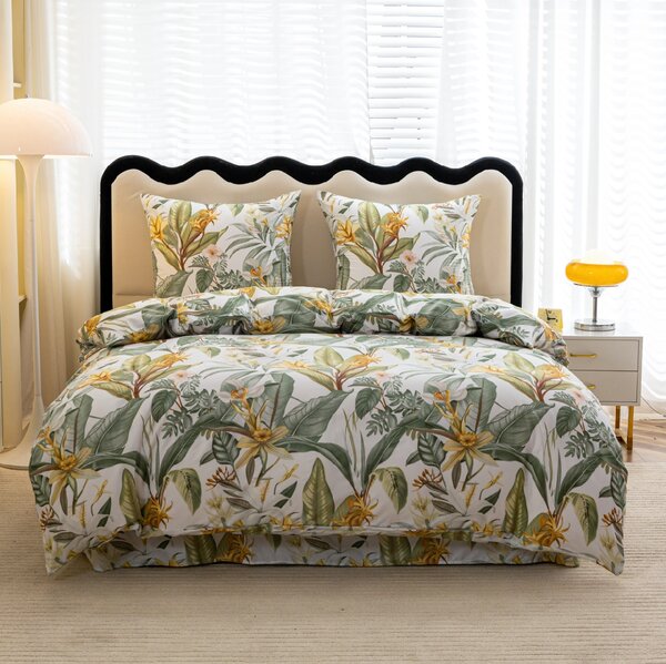 Posteljina od mikrovlakana AMAZON BREEZE, krem Dimenzije posteljine: 70 x 80 cm | 140 x 200 cm