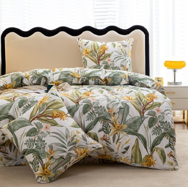 Posteljina od mikrovlakana AMAZON BREEZE, krem Dimenzije posteljine: 70 x 80 cm | 140 x 200 cm
