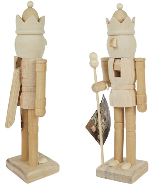 Drveni orašar NUTCRACKER 25,5 cm - više varijanti