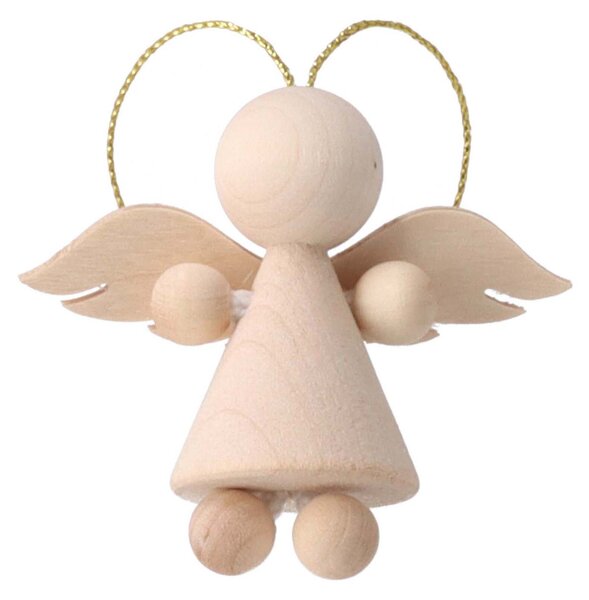 AtmoWood Drvena božićna figurica - anđeo