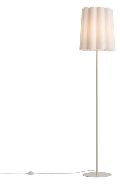 Japandi podna svjetiljka bež s platnenim sjenilom 160 cm - Jenni
