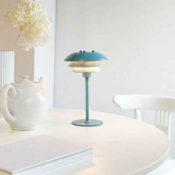 Stolne Lampa Dyberg Larsen, SIXTEEN, Plava, Dnevna soba, Metal, Skandinavski