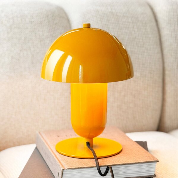 Dyberg Larsen 'Movie' stolna lampa, curry žuta, metal, E27, Žuta, Dnevni boravak/blagovaonica, Metal