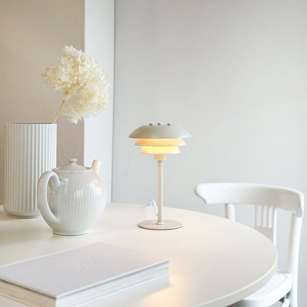 Stolne Lampa Dyberg Larsen, SIXTEEN, Bijela, Dnevna soba, Metal, Skandinavski