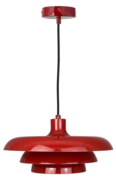 Viseće Svjetiljka Dyberg Larsen, Ava, prigušiv, Crvena, Blagovaonica, Metal, Dizajn