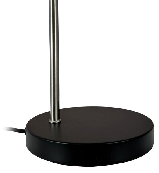 Stolne Lampa Dyberg Larsen, Ocean, Crno, Spavaća soba, Metal, Skandinavski