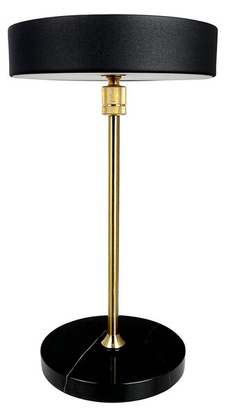 Stolne Lampa Dyberg Larsen, Moonlight, prigušiv, Crno, Dnevna soba, Kamen, Dizajn