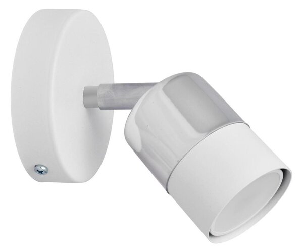LED Zidna reflektorska svjetiljka TUBSSON 1xGU10/6,5W/230V bijela/sjajni krom