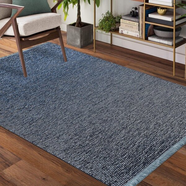 Visokokvalitetni plavi tepih za dnevni boravak Širina: 200 cm | Duljina: 290 cm