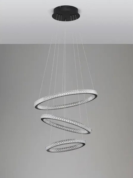 GINEVRA VISILICA LED 69W/3000K/3900lm/DIMM/IP20/CRNA NL9748158