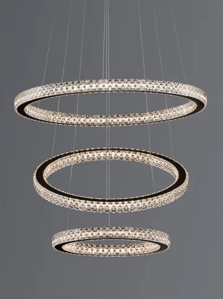 GINEVRA VISILICA LED 69W/3000K/3900lm/DIMM/IP20/CRNA NL9748158