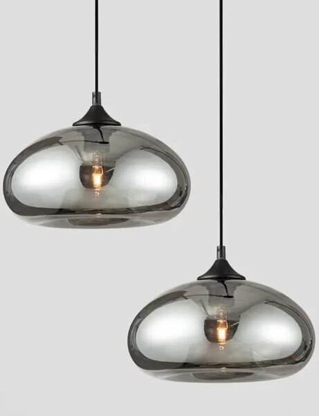 SAVAZ VISILICA E27 /IP20/CRNA & KROM NL9726482