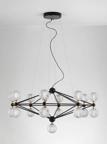BELINDA VISILICA LED 78W/3000K/4491,88lm/DIMM/IP20/CRNA NL9695500