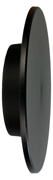 Zidna svjetiljka Disk 9W 3CCT IP65 Crna