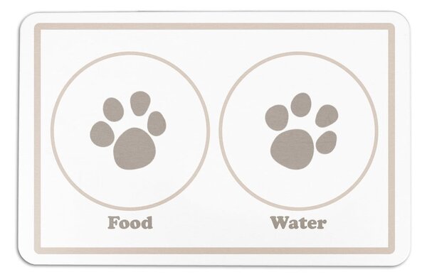 Podloga za zdjelicu za psa/mačku 39x60 cm – Artsy Doormats