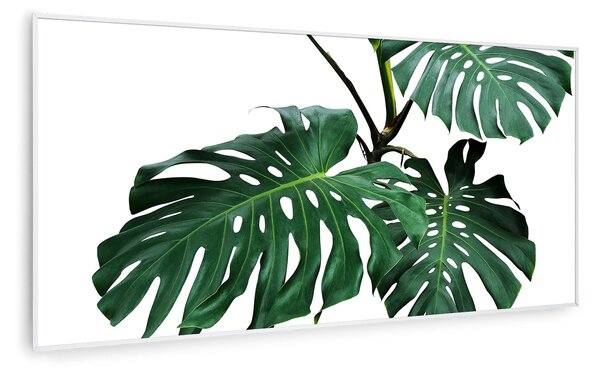 Klarstein Wonderwall Air Art Smart, infracrveni grijač, zeleni list, 120 x 60 cm, 700 W