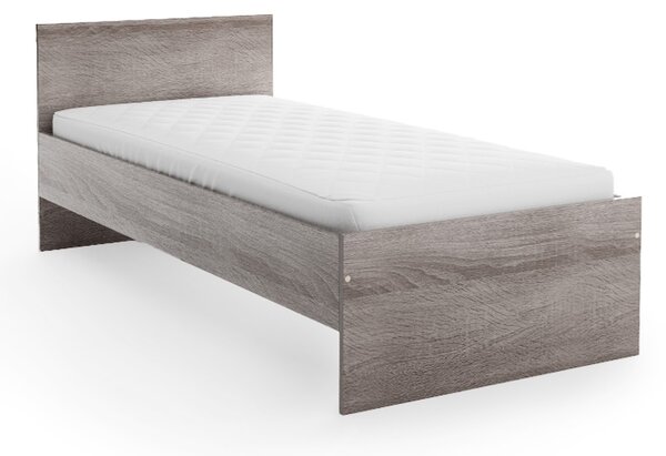 Krevet ELISA 90 x 200 cm, hrast tartuf Podnica: Sa podnicom od letvi, Madrac: Bez madraca