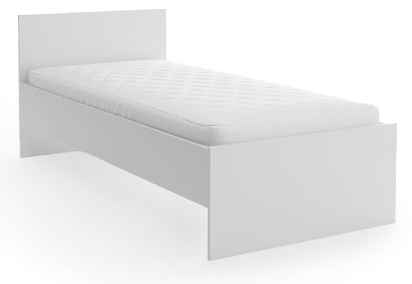 Krevet ELISA 90 x 200 cm, bijela Podnica: Sa podnicom od letvi, Madrac: Bez madraca