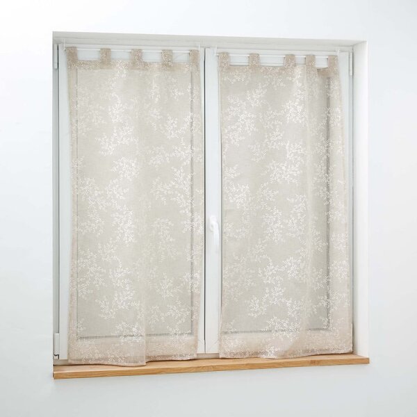 Svjetlo smeđe prozirne zavjese u setu 2 kom 60x120 cm Karla – douceur d'intérieur