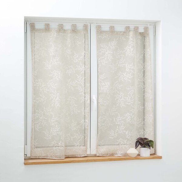 Svjetlo smeđe prozirne zavjese u setu 2 kom 60x120 cm Karla – douceur d'intérieur
