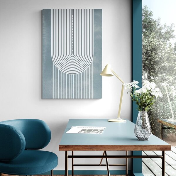 Slika boho duga Mid-Century