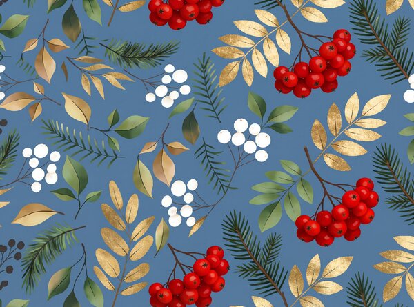 Flanel Jastučnica ROWANBERRY 45x45 cm, šarena
