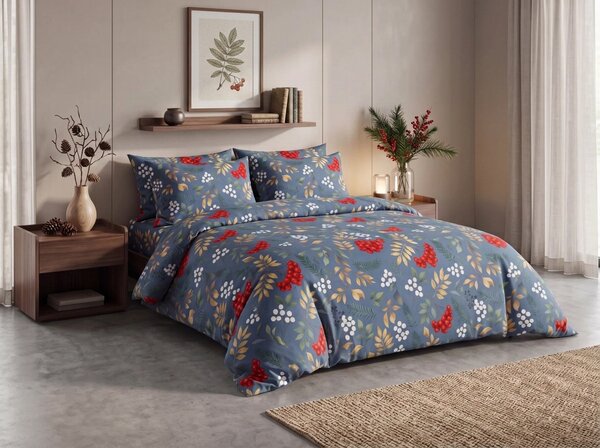Flanel posteljina ROWANBERRY šarena Dimenzije posteljine: 70 x 90 cm | 140 x 200 cm