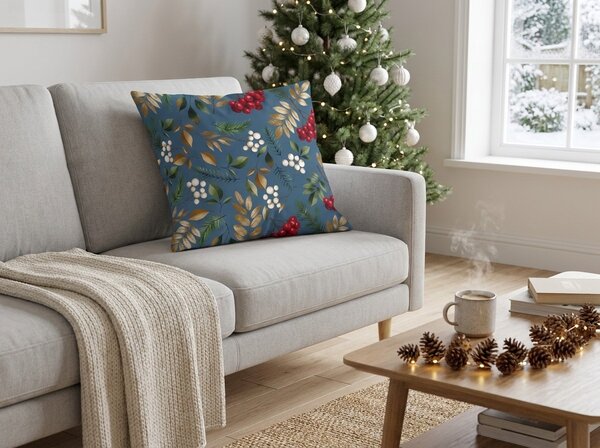 Flanel Jastučnica ROWANBERRY 45x45 cm, šarena