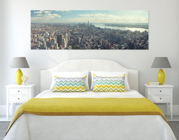 Slika pogled na šarmantan centar New Yorka