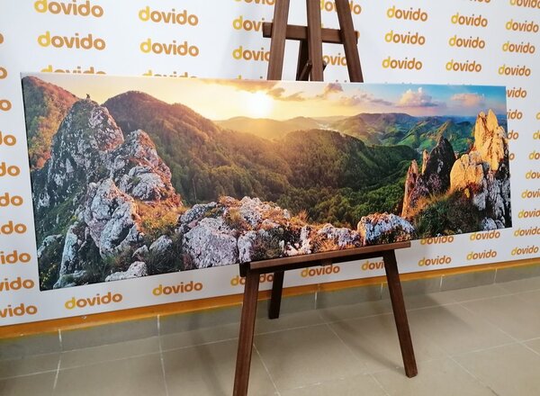 Slika stijene Vršatecké bradlá u Slovačkoj