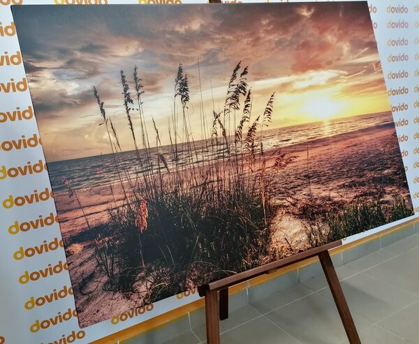 Slika zalazak sunca na plaži