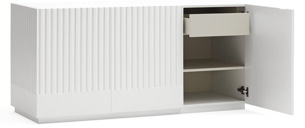 Bijela komoda Teulat Doric, širina 150 cm