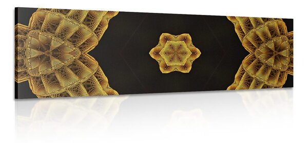 Slika zanimljiva zlatna Mandala