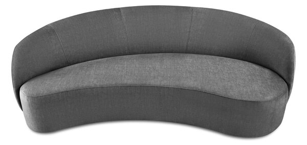 Siva sofa s desnim kutom Mazzini Sofas Debbie, 210 x 79 cm