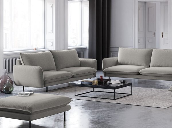 Svijetlo siva sofa Cosmopolitan Design Vienna, 160 cm