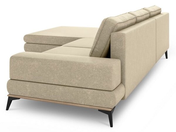 Bež kutna garnitura Windsor & Co Sofas Planet, lijevi kut