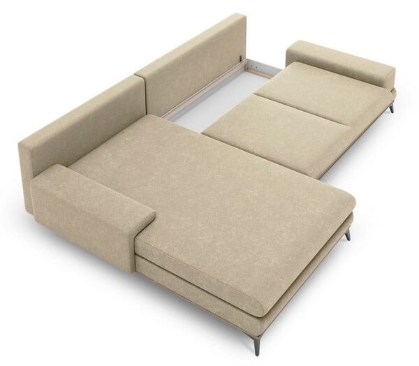Bež kutna garnitura Windsor & Co Sofas Planet, lijevi kut