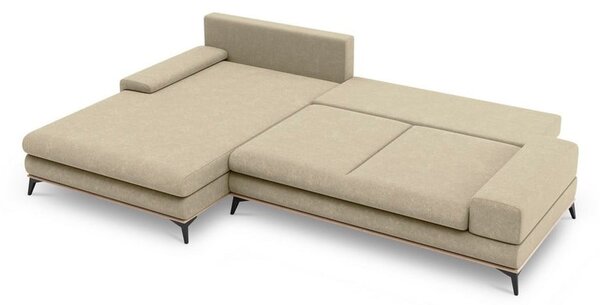 Bež kutna garnitura Windsor & Co Sofas Planet, lijevi kut